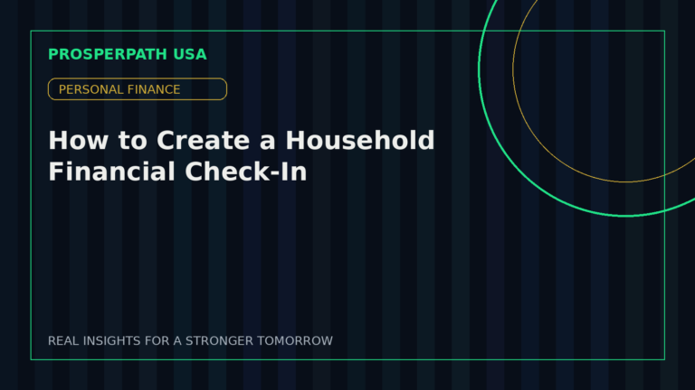 How to Create a Household Financial Check-In — ProsperPath USA