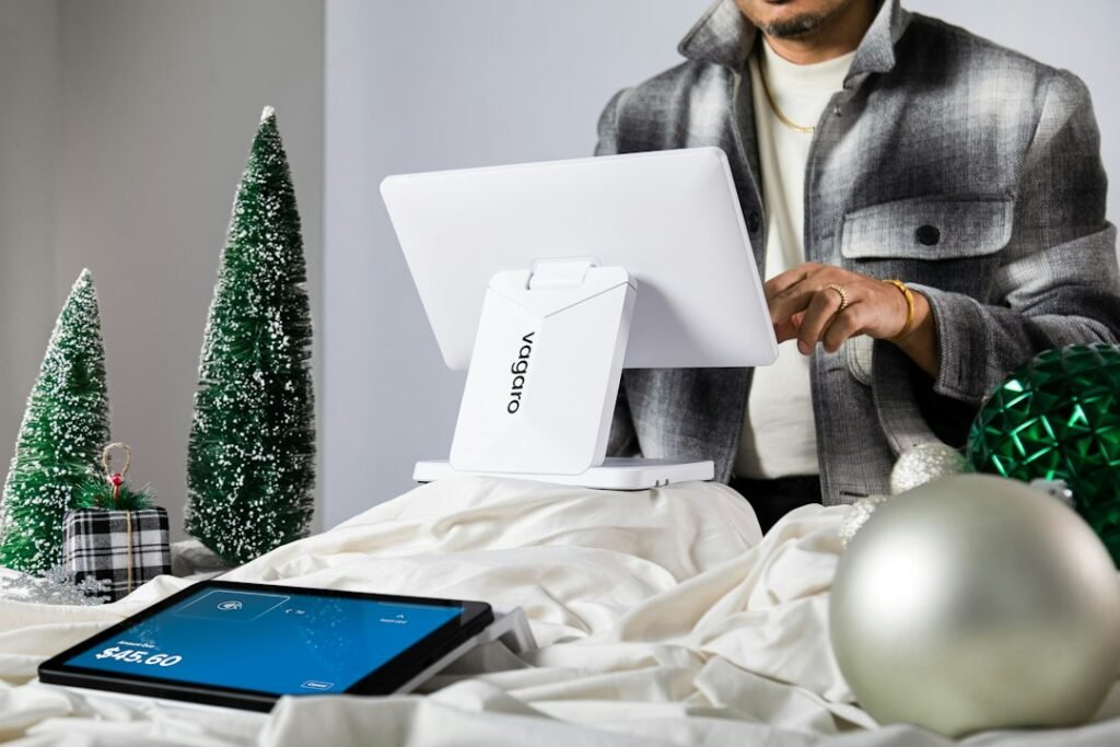 Small business holiday retail payment